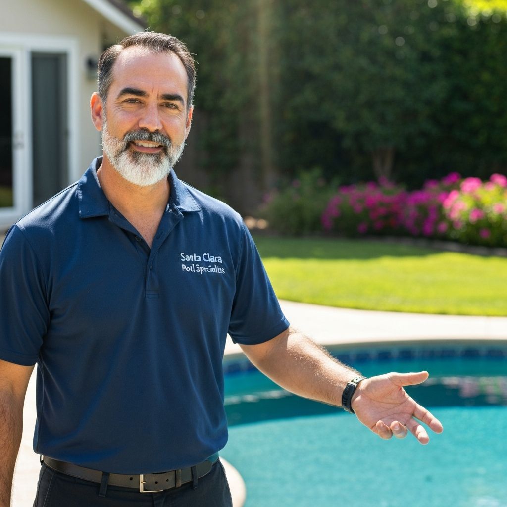 Paul Garcia, owner of Santa Clara Pool Specialists